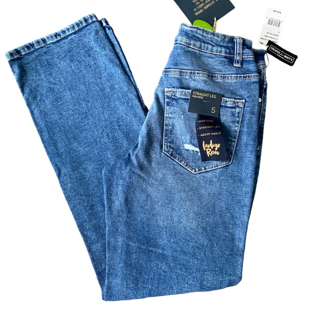 Indigo Rein Wide Leg Denim - Picture 3 of 4